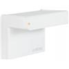Steinel Rilevatore di movimento iHF 3D bianco, sensore di movimento 160°, portata 1-5 m, regolabile in 3 direzioni tramite Bluetooth