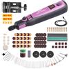 HAWERSI Kit di lucidatura in resina senza fili, trapano elettrico in resina per stampi per colata in resina, strumento in resina con mini morsa e 143 accessori, kit di levigatrice e lucidatura in resina per