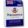 Il Calendario Filosofico The Philosophical Calendar 2026, Il Calendario Filosofico in Inglese, Ricambio Formato A6 da 10x14 cm, Il Primo e L'Originale Calendario da Tavolo con 365 Giorni di Frasi Filosofiche