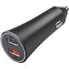 XIAOMI CARICABATTERIE ORIGINALE AUTO DUAL USB 37W BLACK BLISTER PER SMARTPHONE E TABLET