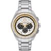 Michael Kors Orologio Accelerator 2 per uomo, Movimento cronografo al quarzo con cinturino in acciaio inossidabile, 44 mm, Tono oro e argento