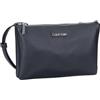 Calvin Klein Donna Borsa a Tracolla Ck Must Ew Xbody Piccola, Nero (Ck Black), Taglia Unica