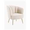 Westwing Collection Poltrona in velluto Louise -