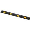 VEVOR Fermaruote in Gomma per Parcheggi da Garage, 184 x 16 x 11 cm, Limitatore di Parcheggio con Strisce Riflettenti, Blocchi Fermi Ruota in Gomma per Auto, Furgoni, Camion, Blocco Guida Ruota