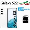 Samsung NUOVO Samsung Galaxy S22 SM-S901 -128GB - Phantom White (Sbloccato) ✔️Originale