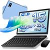 Juedur Tablet 10 pollici Android 15, 22GB RAM+128GB ROM(1TB TF), Widevine L1 -