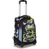 Mitama Trolley DR Scuola INKSTYLE, 34 Lt, Nero, Uso zaino, Tasca con organizer, Bambino, Scuola elementare e media, Viaggi e tempo libero