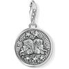 Thomas Sabo Pendente a Medaglione da Unisex Argento Sterling 925, Toro, argento