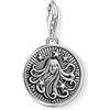 Thomas Sabo Pendente a Medaglione da Unisex Argento Sterling 925, Leone, argento