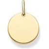 Thomas Sabo Ciondolo Donna Moneta Ponte dell'Amore Argento 925 LBPE0001-001-12