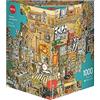 Heye Music Maniac Adolfsson - Puzzle da 1000 pezzi, colore: Argento