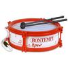 BONTEMPI - Tamburo con Tracolla Completo di Bacchette, Diametro 150 mm | Suono Realistico