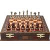 COOPER CHESS Set di scacchi personalizzato|36 cm | Figure in metallo dal design classico