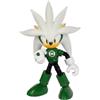 Sonic The Hedgehog DC X Sonic Action Figure di Silver nei panni di Green Lantern 13cm, Licenziata Ufficialmente da Jakks Pacific, Altamente Articolata e dal Design Dettagliato, Confezione da Collezione