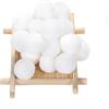 Duories 500 PZ Mini Pompon per Bricolage, Pompon da 8mm Palline Piccole Bommeln Sfere, Soffici Colorati Pom Pom Decorativi Pompon Palline di Peluche Accessori per Bricolage per Decorare Ornare Cucire DIY
