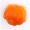 Duories 100 piume colorate per fai da te,piume d'oca naturali,piume d'oca indiane,per fai da te,maschere,cappelli,orecchini,ornamenti per capelli,acchiappasogni,matrimoni,carnevale,feste,7-12 cm,arancione