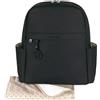 Pasito a Pasito Zaino Fasciatoio London per Passeggino in Similpelle con Fasciatoio Incluso - Black