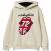 United Colors of Benetton Maglia C/CAPP. M/L 3J73C205G Felpa con Cappuccio, Beige, 140 cm Bambino