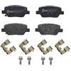 BREMBO P 23 179 Brake Pad | Compatibile con: FIAT TIPO Kombi, TIPO Schrägheck, TIPO Stufenheck