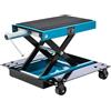 KATSU Tools, cric per moto con carrello, supporto per sollevamento moto, capacità massima 500 kg, supporto per sollevamento e manutenzione di moto da motocross e dirt bike 161231