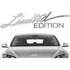 Lyricalist Limited Edition Car Sticker - Car Trunk Badge Sticker, Car Metal Limited Edition Sticker | Waterproof Car Trunk Rear Emblem Badge Decal Sticker, Metal Decoration for Skateboards, Laptops, Walls