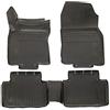 J&J AUTOMOTIVE Norm Liners Tappetini Auto su Misura per Nissan X-Trail T32 2014-2021, Set da 4 pezzi, 3D in Gomma TPE, Antiscivolo, Inodore, Colore Nero