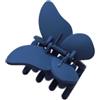 Anevous 2 fermagli per capelli da donna, a farfalla, per capelli spessi e sottili, per donne, feste, matrimoni, blu navy