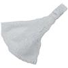 Anevous 1 fascia per capelli in pizzo da donna, larghe, fascia elastica per capelli, stile vintage, alla moda, accessorio per capelli, per feste, compleanni, decorazioni, colore bianco