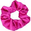 Blausky 4 elastici per capelli da donna, in raso, in seta, morbidi ed elastici, per scrunchies, per capelli sottili e spessi, rosa