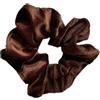 Anevous 1 elastico per capelli da donna, in velluto retrò, elastico per coda di cavallo, morbido fascia per capelli con elastico, per donne e ragazze, caffè scuro