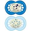 MAM SUCCHIETTO ORIGINAL NIGHT 16+ SILICONE MASCHIO 2 PEZZI