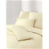 Westwing Collection Copripiumino in cotone percalle con bordino Daria - Giallo