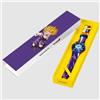 Swatch Orologio Swatch Dragon Ball Gohan stampa multicolore cinturino viola quadrant...