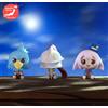Bandai Raro Shangri-La Frontier Kuji 2023 Mini Figura Tutti Set Di 3 Express From Japan