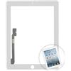 Mediamondo-IT Touch Panel per New iPad / iPad 3 / iPad 4 Bianco