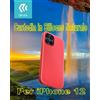 Mediamondo-IT Cover in Silicone Waterproof per iPhone 12 Pro Max Rossa