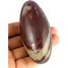 7.7cm Linga Shiva Naturale 134.05 Gram Lucky Ciondolo Curative Meditazione Beige
