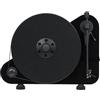 Pro-Ject VTE Bluetooth Giradischi a Posizionamento Verticale, Destro, Nero