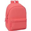 safta Basic Marsala, zaino per laptop da 15,6 e USB, ideale per giovani di diverse età, tessuto riciclato, comodo e versatile, qualità e resistenza, 31 x 18 x 44 cm