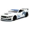 Jada Toys Jada 1:24 Big Tempo Muscolo 2024 Ford MUSTANG Scuro Cavallo - Bianco Modellino