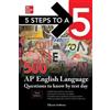 Allyson Ambrose 5 Steps to a 5: 500 AP English Language Questions to (Tascabile)