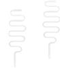 Generic Klettergerüst Für Pflanzen - Rankgitter Für Zimmerpflanzen | Rankhilfe Für Kletterpflanzen, 2er-Pack Pflanzenhalter Aus Metall, Dekorative Pflanzenstütze Für Weinreben, Efeu Und Blühende Pflanzen