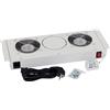 Triton RAC-CH-X25-X1 Unità ventilazione Rack 19", 2 ventole, soffitto, grigio