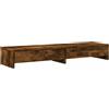 Syfax Supporto Monitor con Cassetti Rovere 100x27x15 cm in Truciolato