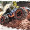 De Tombe Trading ThomaxX Pugnale di sabbia 1:12 27Mhz RC Auto con batterie LIPO incluse (Blauw)