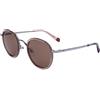 Benetton occhiali da sole uomo BE5104 silver-coloured light brown 1 St
