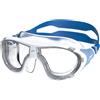 Speedo Maschera Biofuse unisex, per adulti, per immersioni, nuoto, design ergonomico, in acqua aperta, senza perdite, colore bianco, taglia unica