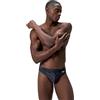 Speedo Print Brief 2" Slip da Nuoto per Uomo, Grey Lead, 38