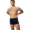 Speedo Hyperboom Splice Aquashort Swimming Trunks| Quick Drying | Training | Fitness | Chlorine Resistant Aquashort per Uomo, Black/Cobalt Pop, 34