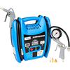 Güde 50077 Airpower 180/08, Compressore (1.1kW, S3, senza olio, quantità di consegna 140l / min, 8 bar, tubo 4 M)